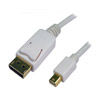 TechCraft 6 ft. Mini DisplayPort to DisplayPort v1.2 Cable (Male/Male) (2m)