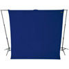 9'x10' Blue Screen Backdrop Wrinkle Resistant