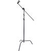 Matthews 40" C-Stand w/Spring Loaded Base, Grip Head and Arm, Black