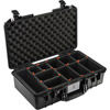 Pelican 1525 Air Case Black w/TrekPak Divider System