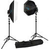 Rapid Box™ 2-Light Kit with Deflector Plate, Beauty Dish and Carry Case