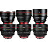 Canon Cine EF Prime 6 Lens Set CN-E 14/24/35/50/85/135mm