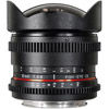 Rokinon 8mm T3.8 Cine HD Fisheye Lens for Nikon F Mount w/Removable Hood