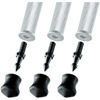 Gitzo Spike +Rubber Foot 30mm 3pcs Replaces G1220, 129B3