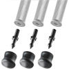 Gitzo Spike+Rubber Foot 38mm 3pcs Replaces G1220. 129B3