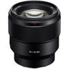 SEL FE 85mm f/1.8 E-Mount Lens