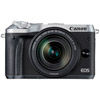 Canon EOS M6 Mirrorless Camera Kit w/ EF-M 18-150mm f/3.5-6.3 IS STM - Silver