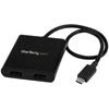 StarTech USB-C to HDMI Multi-Monitor Splitter - 2-Port MST Hub