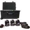 3 x Camera Kit with Rolling Hard Case and Ethernet Cables