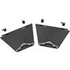 Carbon Fibre Side Flags Pair Flag Mounts With Variable Side Wing