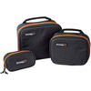 K-Tek KGBSET Gizmo Bag Set, Clear View Zippered Pockets Inside Lid and Clear View Bottom