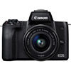 Canon EOS M50 Mirrorless Camera w/ EF-M 15-45mm