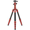 MeFoto Backpacker S Carbon Fibre Tripod Red