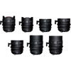 7pc Cine Prime Lens Kit (Sony E FF) - 14/135mm T2, 20/24/35/50/85mm T1.5 & PMC-004 Case