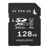 AVPRO 128GB SDXC UHS-II U3 Class 10 V90 Card, 300MB/s read & 260MB/s write speeds