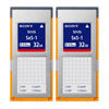 Sony SXS-1 32GB 2PK G1B MEM CD RD 440MB/S WRT 100MB/S