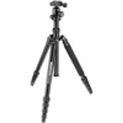 Manfrotto Element Traveller Aluminium Tripod Kit Big Black 5 Section With Ball Head w/ Arca-Style QR