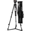 Sachtler System Ace XL GS AL Fluid Head With Ace 75/2 D Tripod, Ground Spreader, And Padded Bag