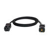 Digiflex PVU-1403-25 25' U-ground extension cable w/ Hubbell connectors