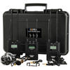 Comica 120m Range Dual Mic Kit (AA Battery) 2 Lav, 2 TX, 1 RX