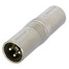 Neutrik XLR Male to XLR Male Adapter