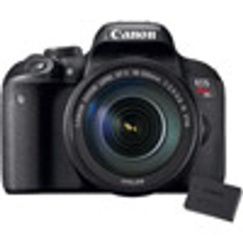 Canon EOS Rebel T7i Kit w/EF-S 18-135mm f/3.5-5.6 IS STM With LP-E17 Battery