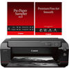 Canon ImagePROGRAF PRO 1000 Printer Promo with Bonus 20x Pro Paper Sampler &
25x Fine Art Paper (8.5x11")