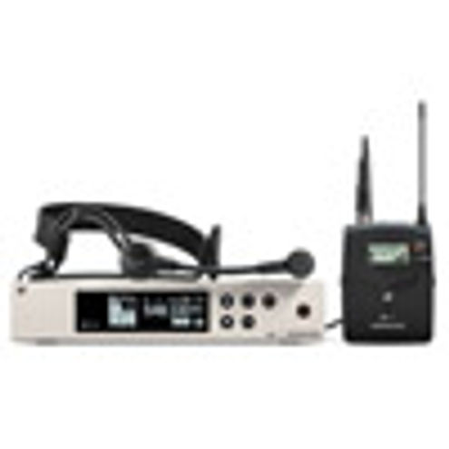 Sennheiser EW 100 G4-ME3-G Microphone System G4 bodypack, ME 3-II headmic, receiver, rack kit