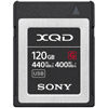 QDG120F 120GB XQD G Series Memory Card, 440MB/s read & 400MB/s write speeds