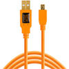 Starter Tethering Kit w/ USB 2.0 Mini-B 8 Pin Cable 15' - Orange