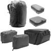 Peak Design Travel Backpack 45L w/ Sm & Md Packing Cubes, Tech & Wash Pouches and Md Camera Cube - BLACK