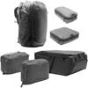 Peak Design Travel Backpack 45L w/ Sm & Md Packing Cubes, Tech & Wash Pouches and Lg Camera Cube - BLACK