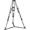 Twin Leg Carbon Fibre Tripod w/Ground-Level Spreader w/75-100mm Bowl