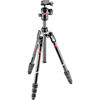 Befree Advanced C.F. Tripod 4 Section Twist Leg Locks Inverting Compact Travel Tripod Black w/Case