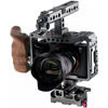Tilta Camera Cage for Sony a6 Series. Inc. Wooden Handle with Run/Stop
