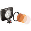 Manfrotto Lumimuse 6, 6 Light LED With Hot Shoe Mount And 3 Filters: 1/4 CTO, 3/4 CTO And Diffuser