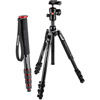 Manfrotto Befree Advance Aluminum 4-Section Kit Black w/ FREE Element 5 Section Monopod Black