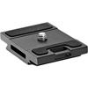 Gitzo GS5370SDR - Quick Release Plate Short D w/ Rubber Grip - Replaces GS5370SD