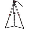 Elite 8 MSCF Video Tripod Kit w/Elite 8 75mm Fluid Head, Carbon Tripod & Mid Spreader