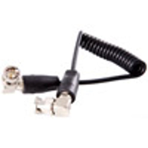 Teradek Coiled BNC to BNC HD-SDI Cable Length: 10in / 25cm (3G, HD, SD)