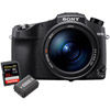 Sony Cyber-Shot DSC-RX10IV w/ NPFW50 Battery and 32GB SD SanDisk Memory