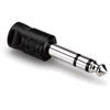 HOSA Adaptor, 3.5 mm TRS to 1/4 in TRS
