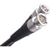 3' BNC Cable on L- 3CFW Stranded Cable