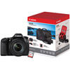 Canon EOS 80D with EF-S18-135mm f/3.5-5.6 IS USM Lens with EOS Accessory Kit and 128GB SDXC Memory Card