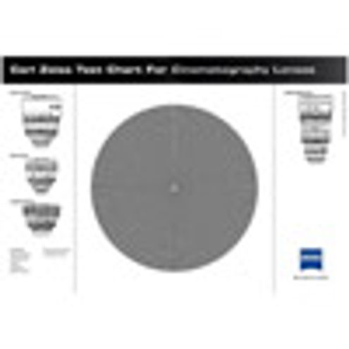 Zeiss SIEMENS STAR TEST CHART