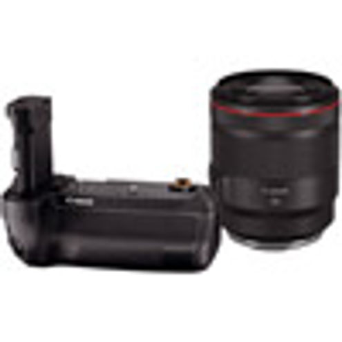 Canon RF 50mm f1.2 L USM Lens with Battery Grip BG-E22 for EOS R