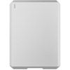LaCie 4TB USB 3.1 Type-C Mobile Drive (Moon Silver)