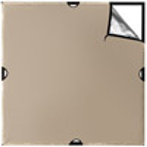 Westcott Scrim Jim Cine 2-in-1 Sunlight/Silver Bounce Fabric (4 'x 4')