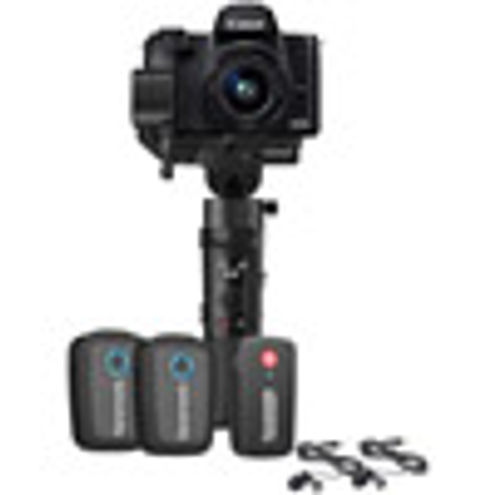 Canon EOS M50 Mirrorless Camera w/ EF-M 15-45mm With Zhiyun Crane M2 Stabilizer + Saramonic Blink 500