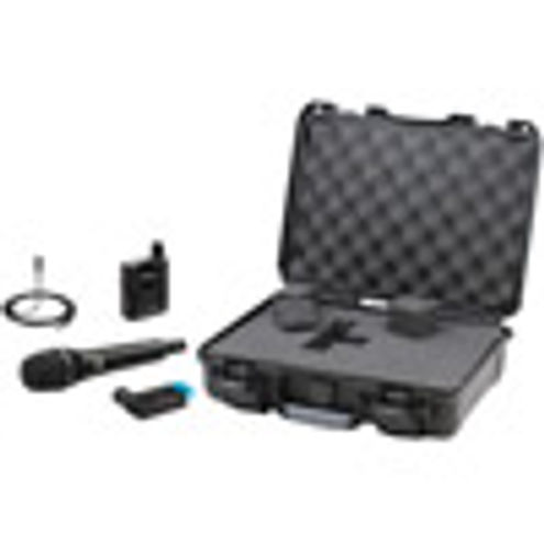 Sennheiser AVX-COMBO SET-4-US AVX Digital Wireless Combo Lav and Handheld System w/ Free 910 Nanuk
